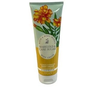 Bath and Body Works Marigold & Cane Sugar Ultimate Hydration Body Cream 8 oz New
